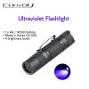 Convoy T2 AA/14500 UV 365nm ultraviolet flashlight,with AA/14500 battery