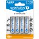 dobíjecí baterie everActive R6 / AA 2000mAh 1,2 V Ni-Mh, 4 ks