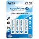 everActive R6 / AA 2600mAh 1,2 V Ni-Mh akumulátor, 4 ks