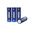 XTAR 1.5V AA Li-ion 4150mWh Battery with 2500 mAh capacity and low-voltage detection function