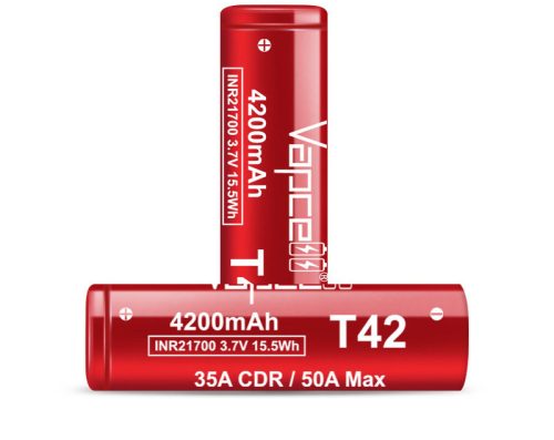 Vapcell T42 21700 4200mah 35A/50A  dobíjecí li-ion batérie